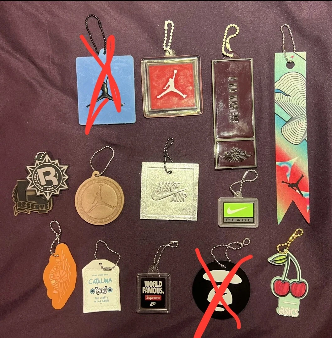 Hangtags Jordan Nike Sb Supreme Asics Reebok 