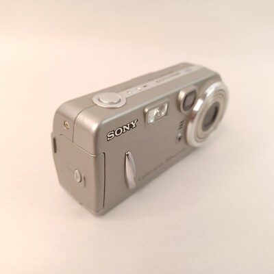 Sony Cyber-shot DSC-P92 5 MP Digital Camera Silver Vintage | eBay