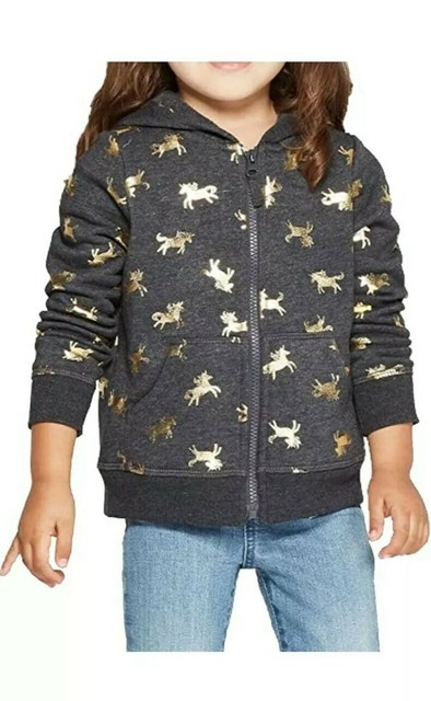 cat & jack unicorn hoodie