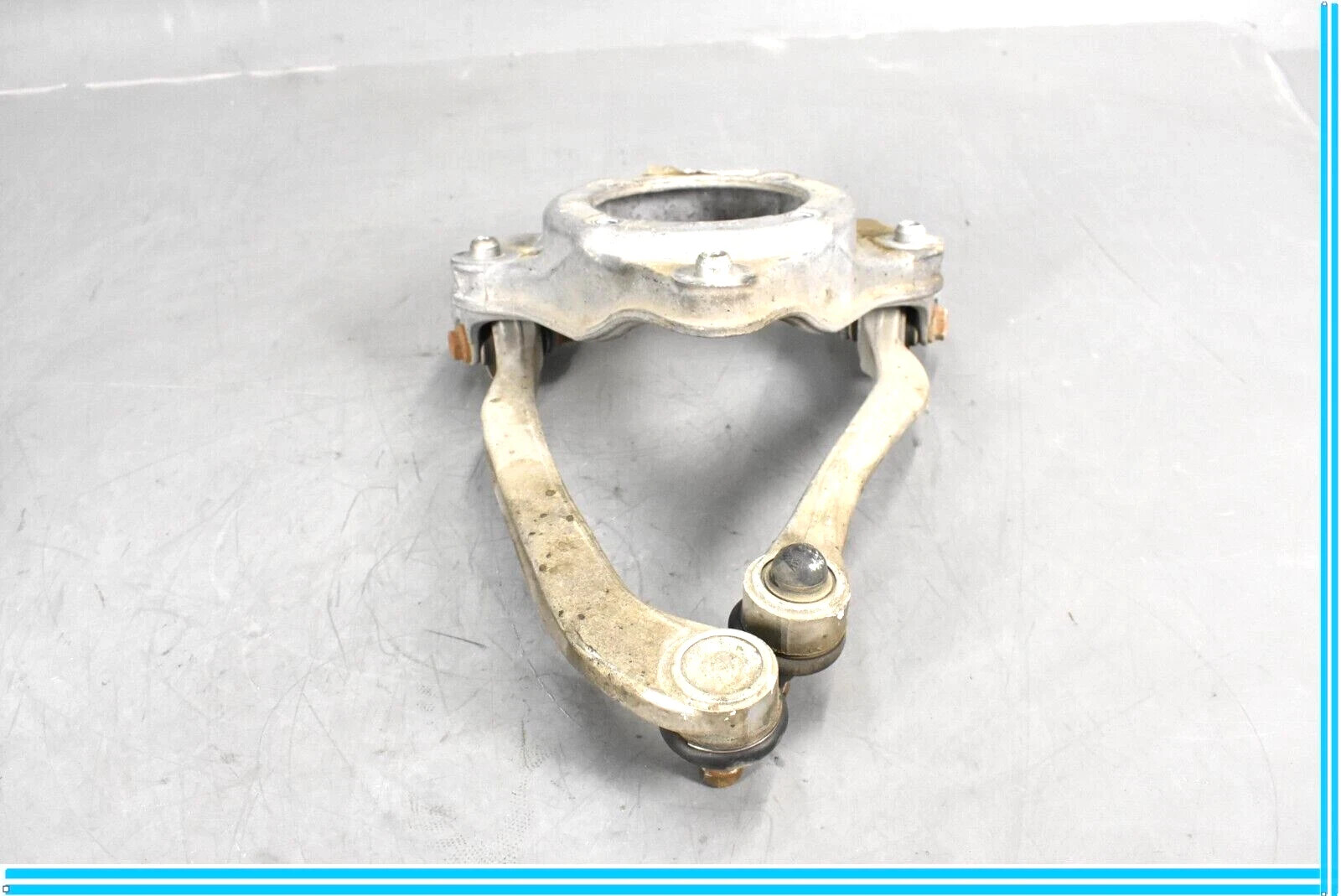03-12 Bentley Continental Front Left Upper Control Arm W/Strut Mount Bracket OEM