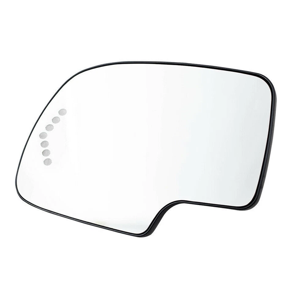 Зеркало стекло с подогревом поворотник со стороны водителя левое для Chevy GMC Cadillac 2003-2007 годов выпуска - Изображение 4 из 4