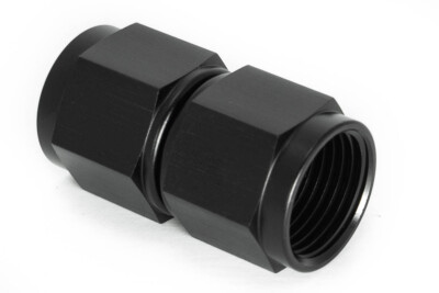Verbinder Dash 10 / -10AN / JIC 10 Innengewinde/Innengewinde Schwarz 7/8 - 14UNF