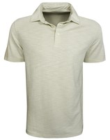Van Heusen- 2 Tone Slub Box Polo Khaki Castle Size Extra Large on sale Van Heusen- 2 Tone Slub Box Polo Khaki Castle Size Extra Large on sale