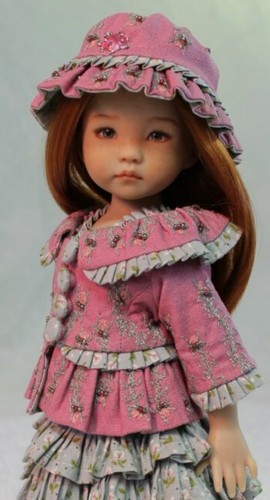 MHD Designs - Printanière - Clothing Pattern for 13 Inch Little Darlings - Picture 3 of 6