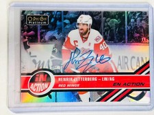 2017-18 O-Pee-Chee Platinum In Action Rainbow Autographs #IA4 Henrik Zetterberg