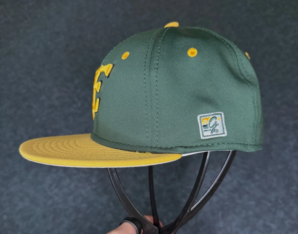 Sombrero ajustado The Game Pro Eastern GP400 - Talla 7 - Verde y amarillo Foto 2 de 4