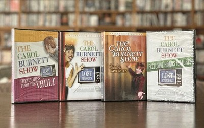 Lot of 4 Carol Burnett Show Favorites~Lost Episodes!~Bonus Features~Vault
