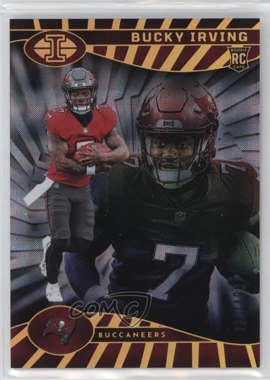 2024 Illusions Trophy Collection Mirrored /499 Bucky Irving #85 Rookie RC 1co7