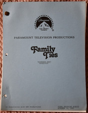 1983 Family Ties "Birthday Boy" Original First Shooting Script