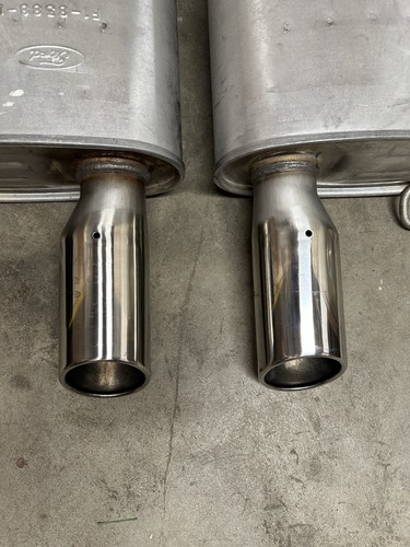 2011-2014 Ford Mustang GT Manual OEM Mufflers - Picture 3 of 11