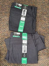 Urban Star Stretch Relaxed Fit Straight Leg Pants BLACK |GRAY 1795258 PICK SIZE