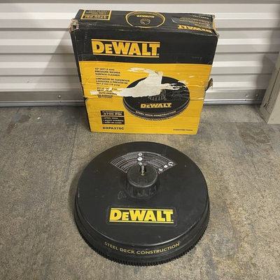 #ad #ad Dewalt 18quot; Pressure Washer Surface Cleaner Steel Deck 3700 psi DXPA37SC $39.99