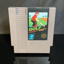 Golf 5 Screw NES Original Black Box (Nintendo, 1985)