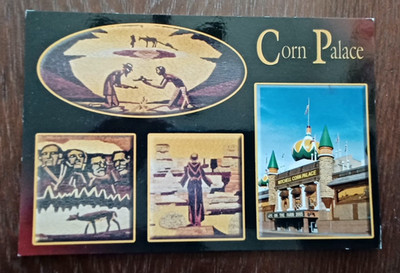 Corn Palace - Mitchell South Dakota - Souvenir Postcard - Unposted