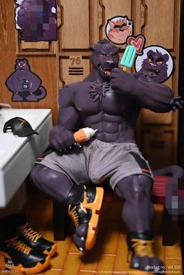SHIBADON Studio Ray Model PU Panther 1/6 Statue Cast Off Painted In Stock H 29cm