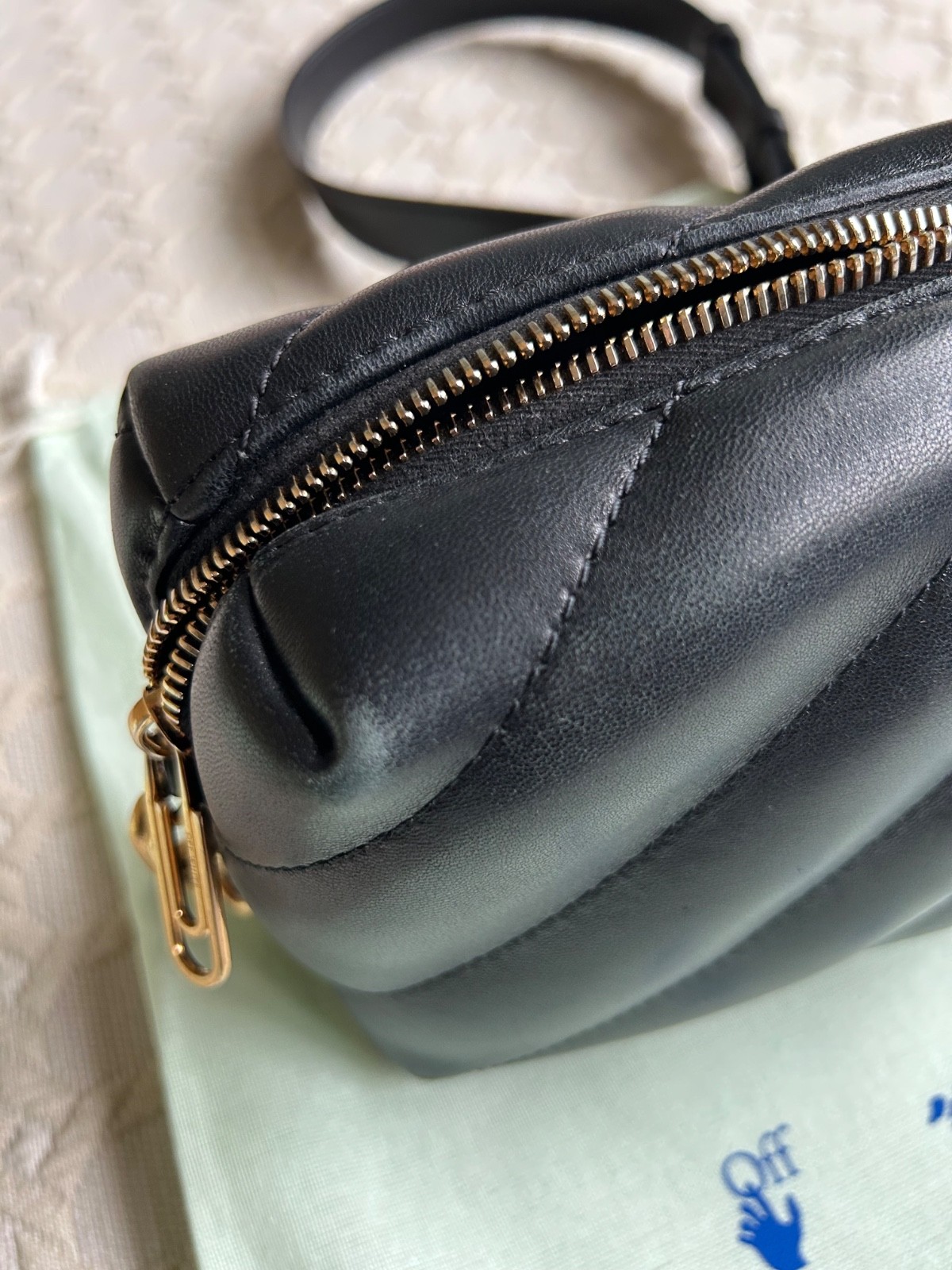 Off White Jackhammer Camera Bag Black - image 10