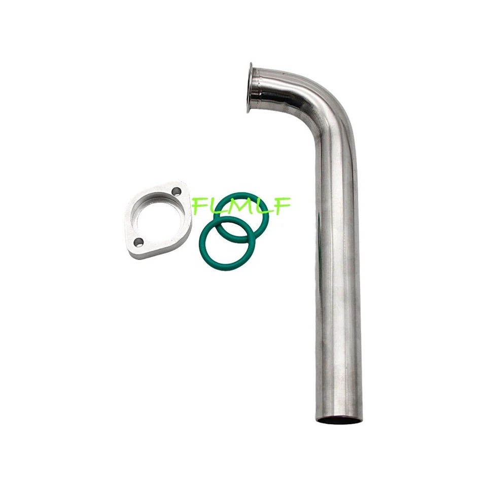 FLMLF Alloy Exhaust Pipe Header 90 Degree for 1/5 Racing Boat 26CC-30cc Engines - Image 2 of 4