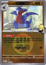 Cynthia's Gabite (Energy Symbol) 110/217 Ascended Heroes Pokemon Reverse Holo NM