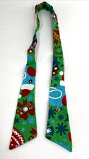 Waffle House Crossover Snap Tie Adjustable 1 Green Christmas New In Package