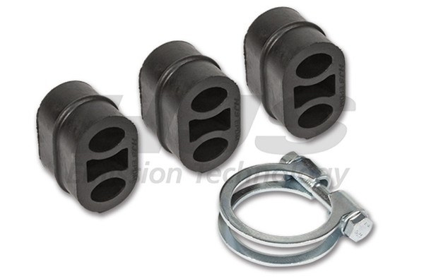 HJS Montagesatz Abgasanlage 82 14 9033 FüR Corsa Opel EndschalldäMpfer X01 F08-image