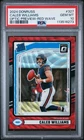 2024 Donruss Optic Preview Caleb Williams Red Wave #327 RC Rookie PSA 10 Gem 💎