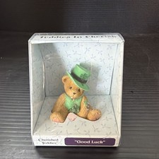 2003 Cherished Teddies TEDDIES TO CHERISH 'Good Luck' bear.  Mint 113590