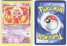 Sabrina's Jynx 57/132 Uncommon Gym Challenge Pokemon Unlimited Moderately Played on eBay