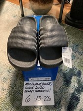 DS 2023 Adidas Adilette 22 Slides Grey Five Core Black Men s Sz 12