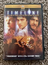 Timeline (DVD, 2004, Widescreen) Gerard Butler