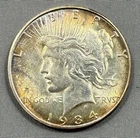 1934-D Peace Dollar $1 - High Grade Toned