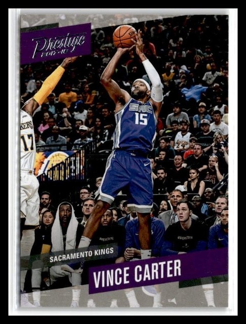 Vince Carter 2017-18 Panini Prestige #58 Sacramento Kings