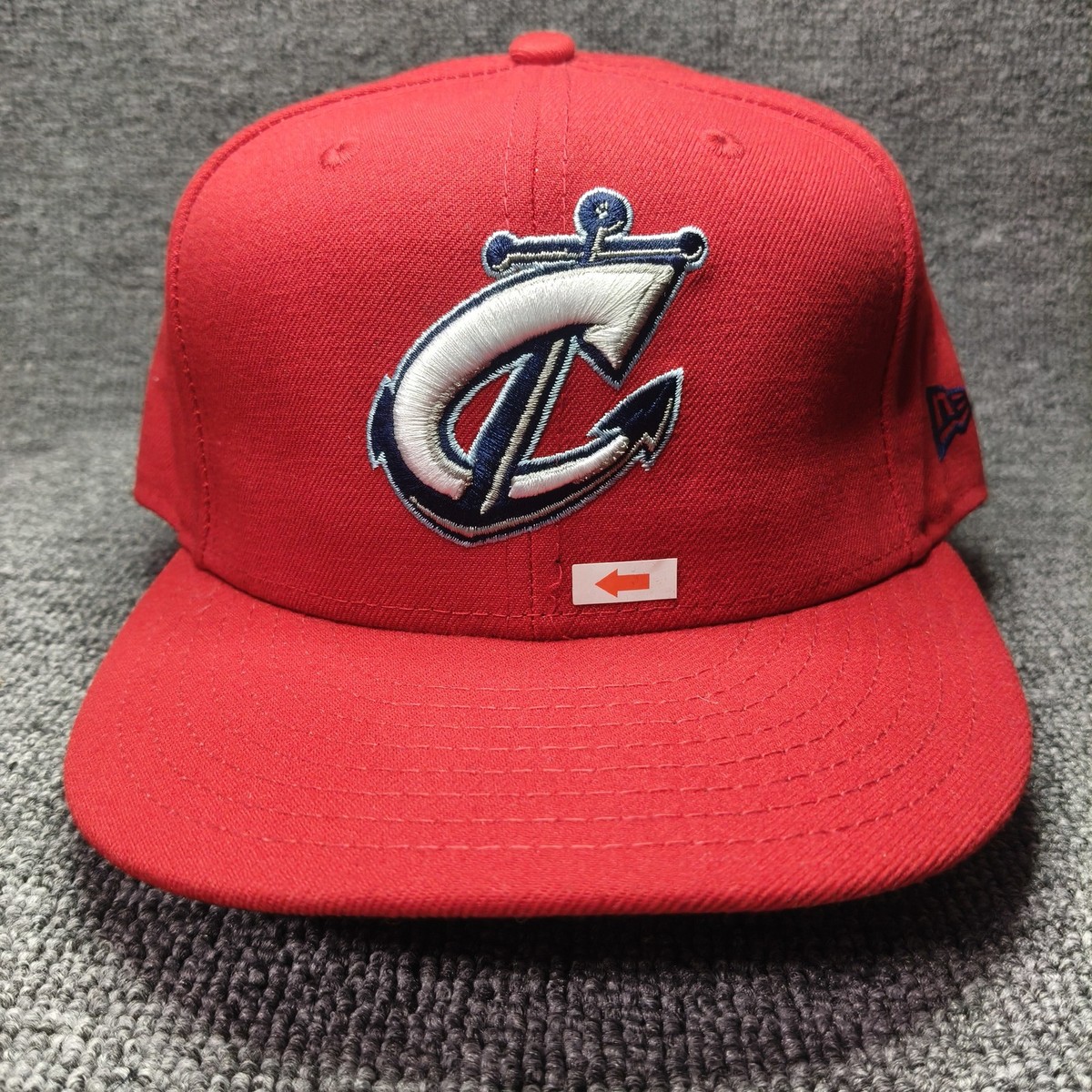 New Era Cleveland Indians 59FIFTY Fitted Hat Red 7 5 8 MLB Cap