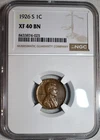 NGC XF-40 BN 1926-S Lincoln Cent, Attractive, Mid-Grade specimen.