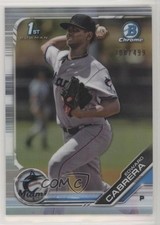 2019 Bowman Chrome Prospects Refractor 200/499 Edward Cabrera #BCP-114 0u56