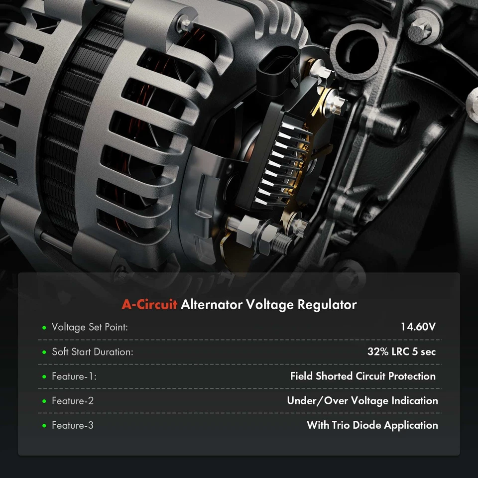 Regulador de voltaje del alternador 14,6 V para Land Rover Range Rover Discovery 94-98 Foto 2 de 4