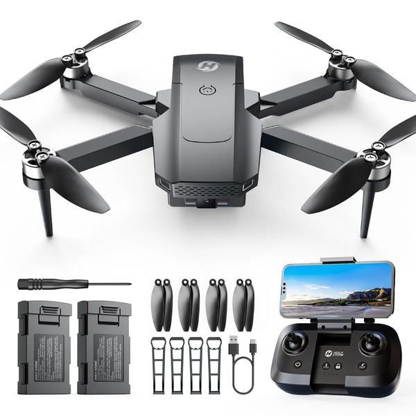 Drone Holy Stone HS156 flujo óptico 2 baterías de menos de 100 g GPS certificado por Japón