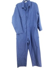 Berco Mens Size 48R Navy Blue Work Coveralls Vintage