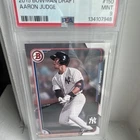2015 Bowman Draft Aaron Judge RC #150 Yankees PSA 9 Graded Baseball Card