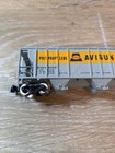 BACHMAN, N SCALE, 47' COVERED  HOPPER CAR, AVISUN. W/METAL WHEELS. FREE SHIPPING — photo 8