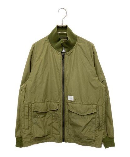 WTAPS                    JACKET / NYCO. TUSSAH khaki 202TQDT-JKM01