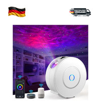 Nigecue LED Sternenhimmel Projektor Mit App Sprachsteuerung, 15W, 3D Galaxy