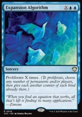 Expansion Algorithm - Commander: Secrets of Strixhaven (Rare) [SOC-19]