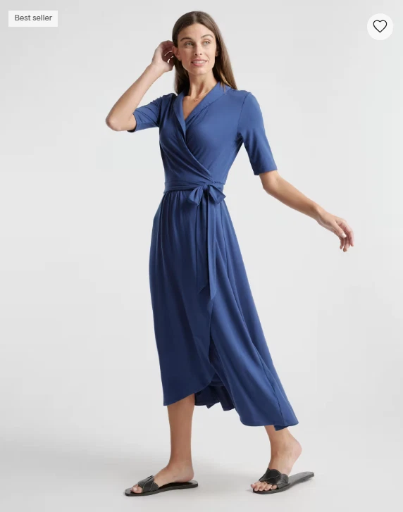 Jersey Solid Wrap Dresses for sale | eBay Jersey Solid Wrap Dresses for sale | eBay