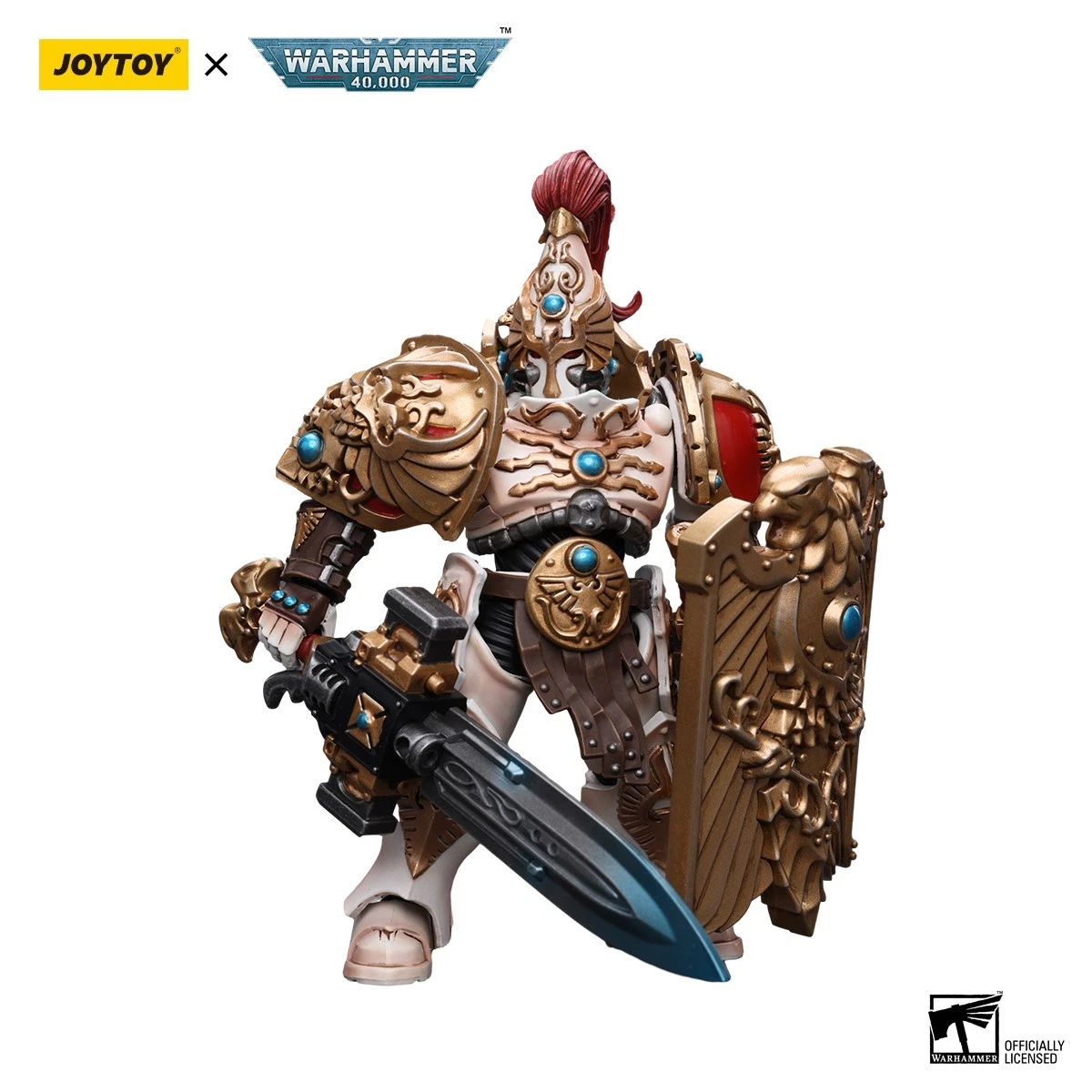 Warhammer 40K – 5 Guardie Custodi Con Lama Sentinella (Adeptus Custodes), Pezzi Da Assemblare E Dipingere, Nuovi
