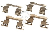 A.B.S. ZubehöRsatz, Scheibenbremsbelag 1631Q FüR Toyota