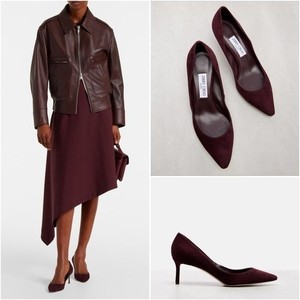 Jimmychoo ジミーチュウ ROMY60 37.5 バーガンディ 美品 Jimmy Choo Romy 60 | eBay