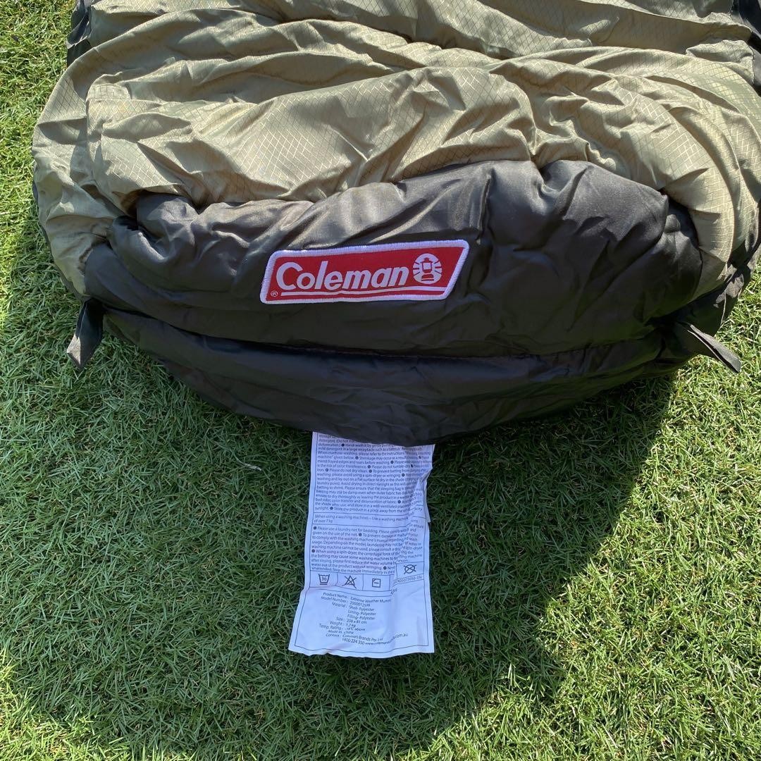 Coleman　EXTREME WHEATHER MUMMY Coleman Extreme Weather Mommy Sleeping Bag -18° Sleeping Bag