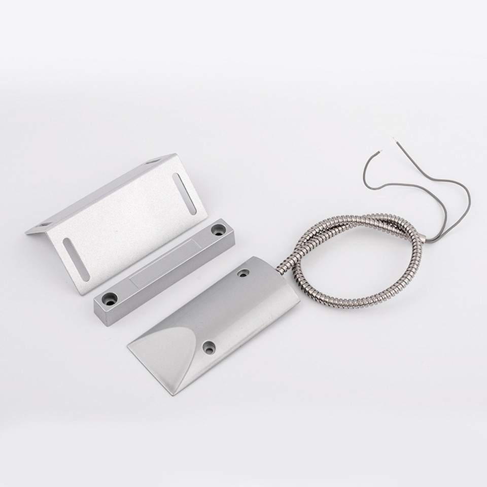 Pluuttiem Magnetschalter Alarmsensor - Für Garagentore Mit L-Halterung