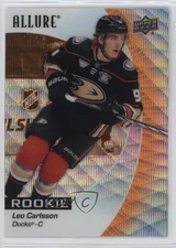 2023-24 Upper Deck Allure Rookies Orange Slice Leo Carlsson #114 Rookie RC