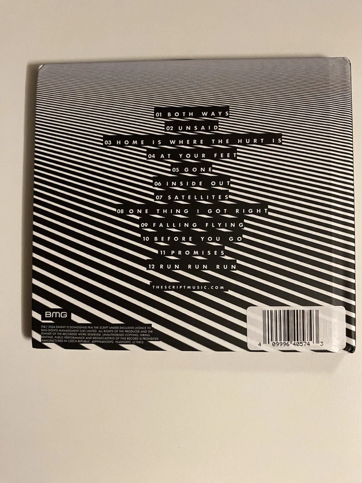 The Script - Satellite Signed Hardbook CD - Image 4 of 4